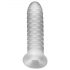 Fat Boy Checker Box - návlek na penis (15cm) - mléčně bílý