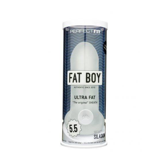 Fat Boy Ultra Fat - návlek na penis (15cm) - mléčně bílý