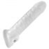 Fat Boy Thin - návlek na penis (17 cm) - mléčně bílý