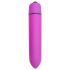 Vodotěsný fialový minivibrátor Easytoys Bullet