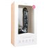 Easytoys - černé dildo s přísavkou a varlaty (22,5 cm)