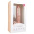 Easytoys - velký realistický dildo s přísavkou (26,5 cm) - přírodní