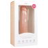 Easytoys - realistické dildo s přísavkou (20,5 cm) - přírodní