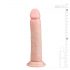 Easytoys - realistické dildo s přísavkou (20,5 cm) - přírodní