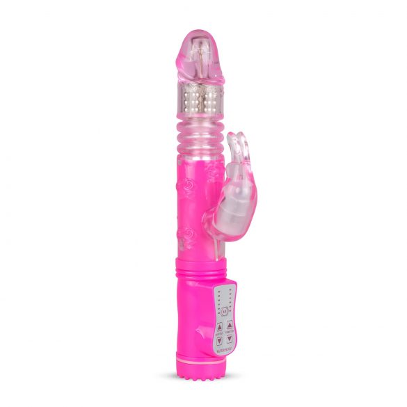 Easytoys Bunny - pulzující vibrátor (růžový)