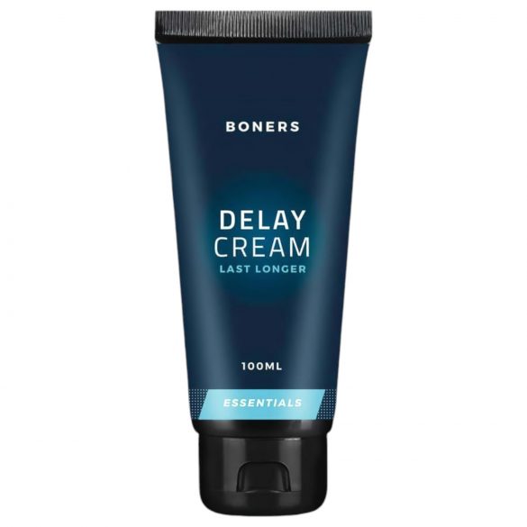 Boners Essentials Delay - krém pro muže na oddálení, 100 ml