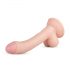 Real Fantasy Vince - realistický dildo s varlaty 19,5 cm (naturální)