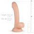 Real Fantasy Vince - realistický dildo s varlaty 19,5 cm (naturální)