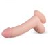 Real Fantasy Cliff - realistický dildo - 22 cm (přírodní)