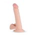 Real Fantasy Felix - realistická dildo s varlaty - 22cm (přírodní)