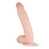 Real Fantasy Dwane - realistický dildo s varlaty, 31 cm (přírodní)