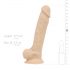 Real Fantasy Percy - realistické dildo - 18cm (přírodní)