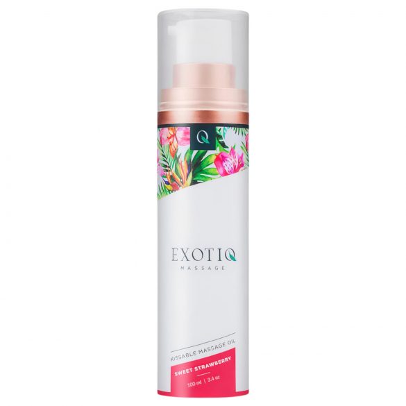 Exotiq - vonný masážní olej - jahoda (100 ml)