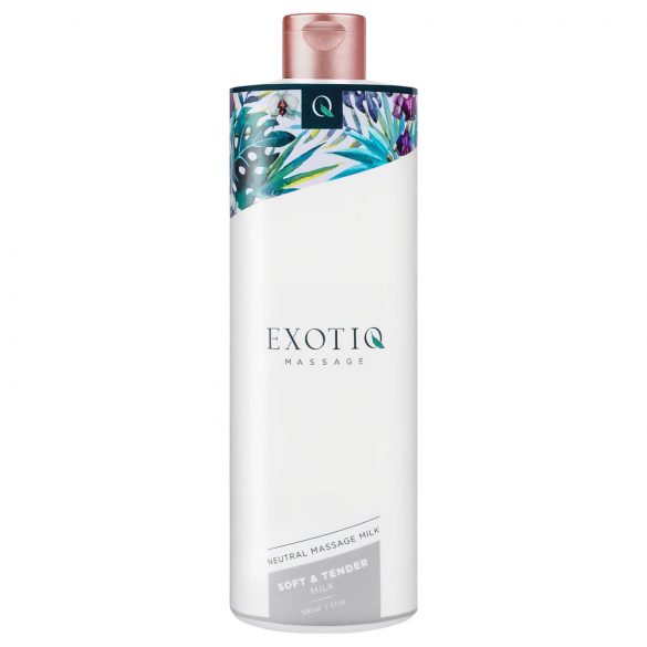 Exotiq Soft & Tender - masážní mléko (500 ml)