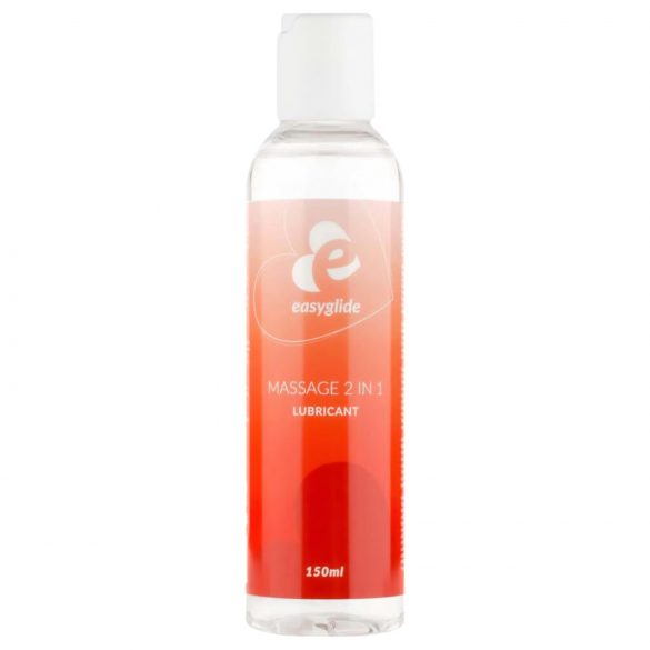 EasyGlide 2v1 - lubrikant a masážní gel na vodní bázi (150 ml)