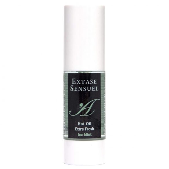 Extase Sensuel - chladivý-hřejivý masážní olej s mátou (30ml)