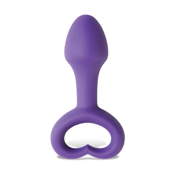 LOVELIFE - EXPLORE - Fialový silikonový anální dildo