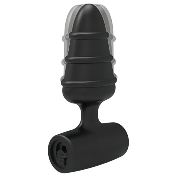 Láska Plug - mini anální vibrátor (černý)