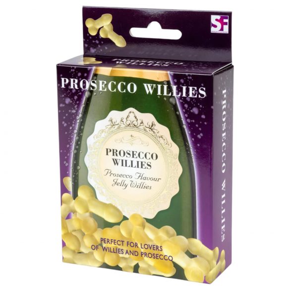 Prosecco Willies - šumivá lízátka ve tvaru penisu (120g)