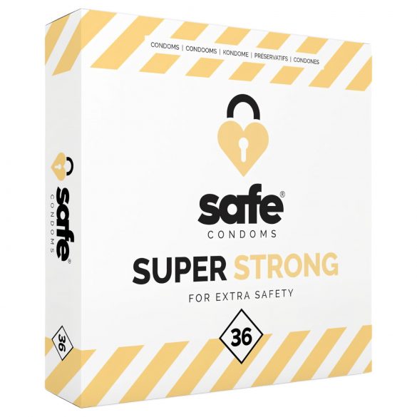 SAFE Super Strong - extra silné kondomy (36 ks)