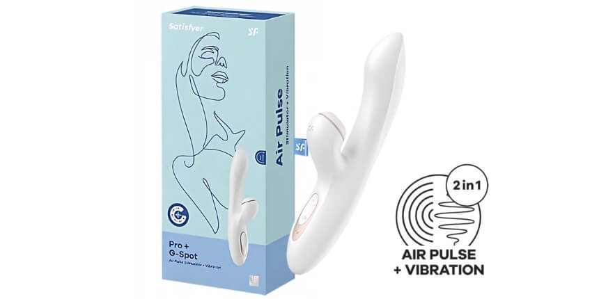 Satisfyer Pro+ G-spot - Klitorální a G-bod vibrátor