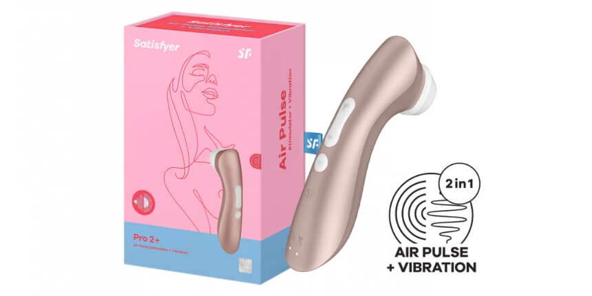 Satisfyer Pro 2+ - Dobíjecí klitorální stimulátor