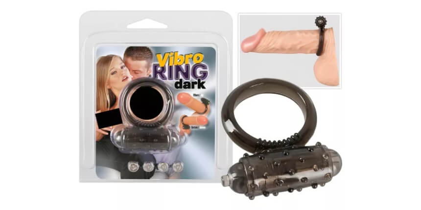 You2Toys - Silikonový vibrační kroužek na penis